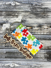 Autism Awareness Puzzle Lip Balm Holder