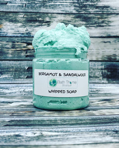 Bergamot Sandalwood Whipped Soap