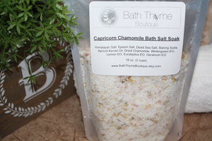 Capricorn Chamomile Bath Salt Soak