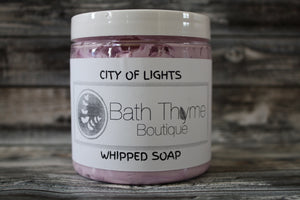 City of Lights Whipped Soap