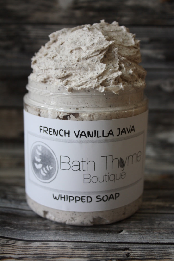 French Vanilla Latte Whipped Soap