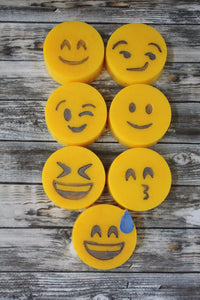 Rainforest "Happy" Emoji Soaps
