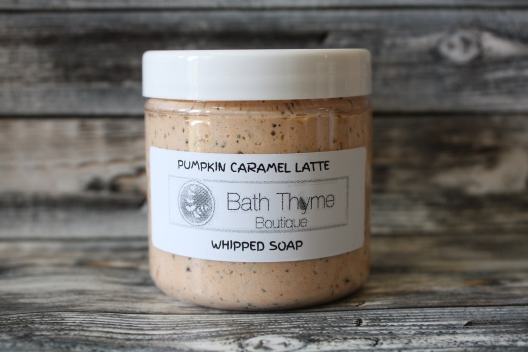 Pumpkin Caramel Latte Whipped Soap