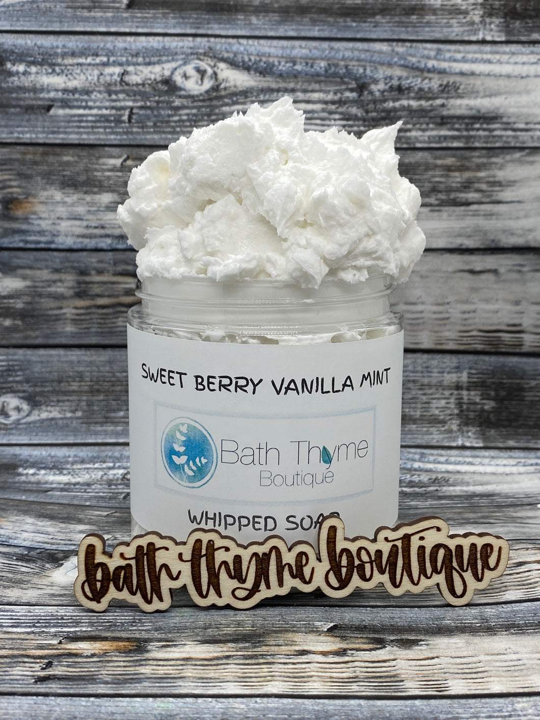 Sweet Berry Vanilla Mint Whipped Soap
