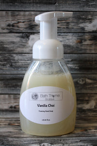 Vanilla Chai Foaming Hand Soap