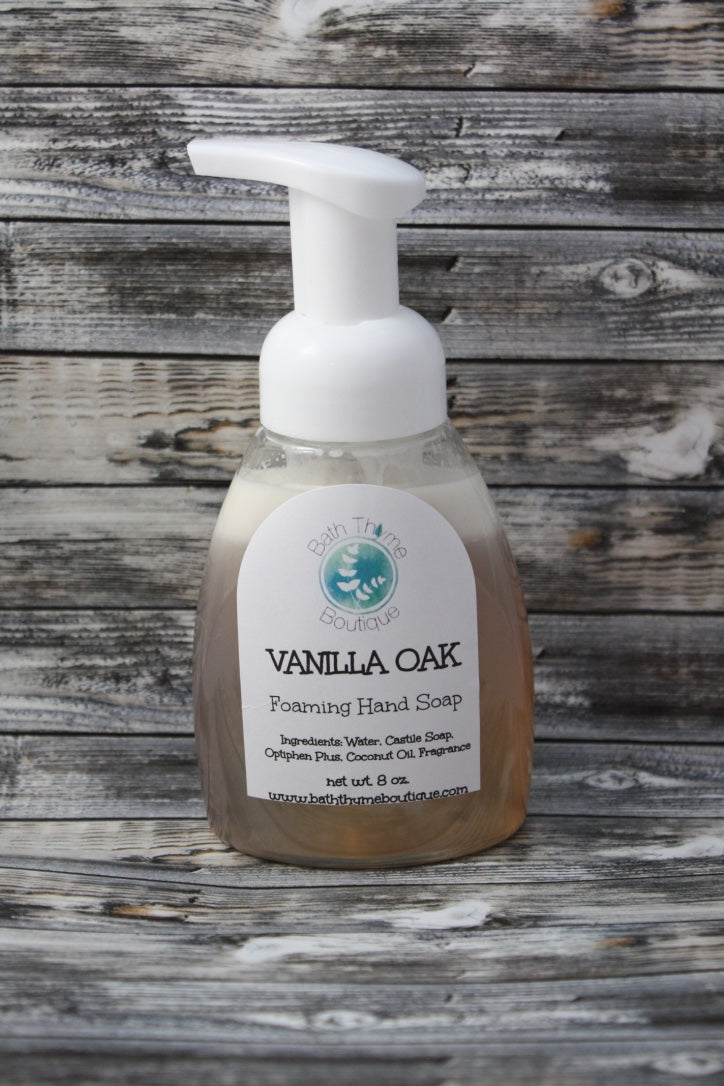 Vanilla Oak Foaming Hand Soap