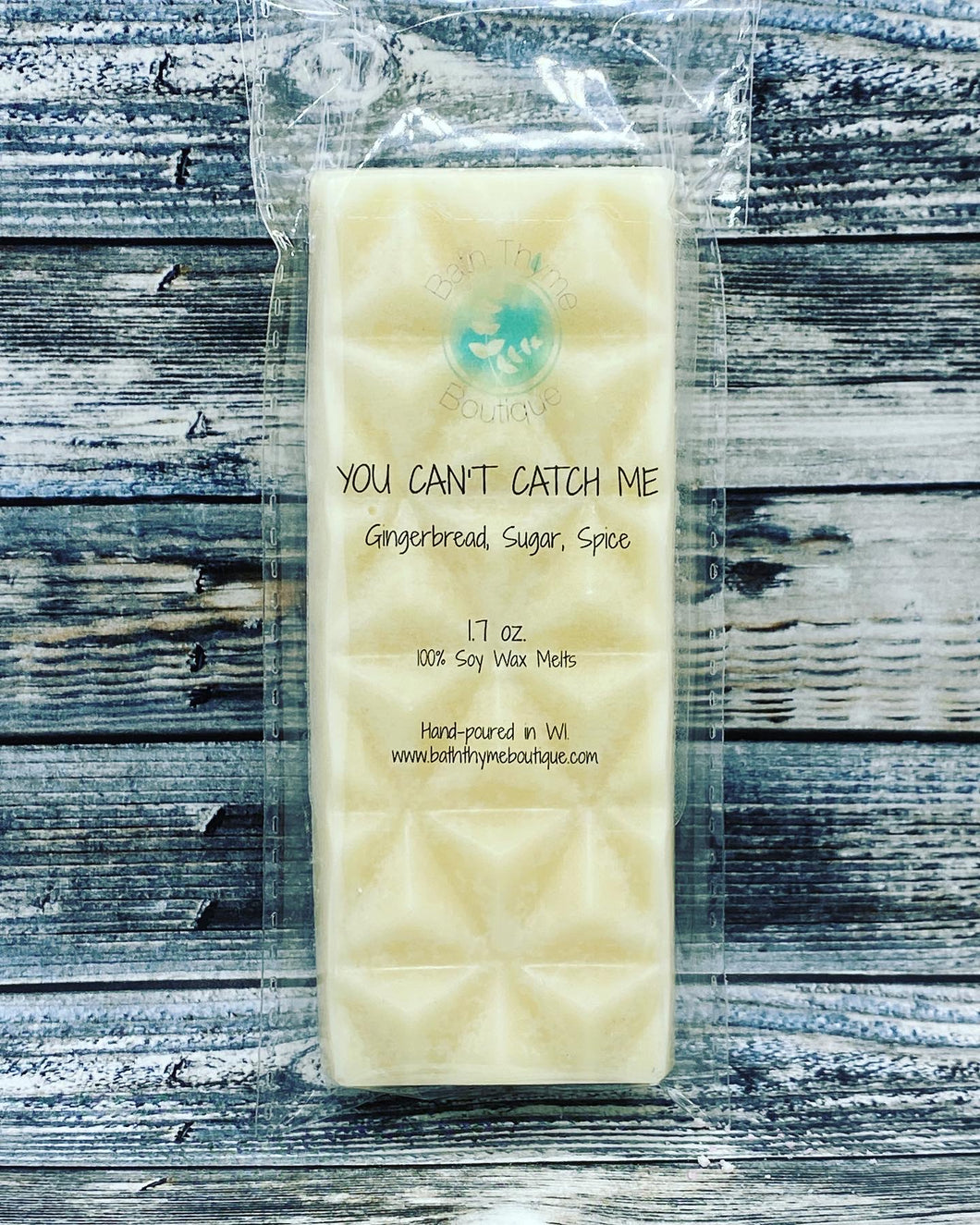 You Can't Catch Me Soy Wax Bar